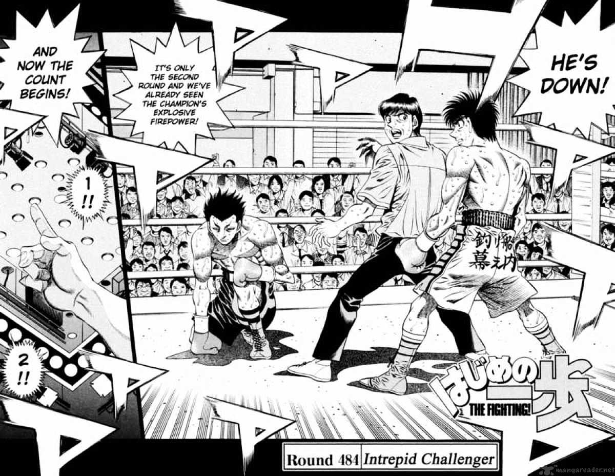 Hajime no Ippo: Fighting Spirit, Chapter 484 image 02